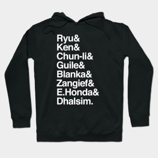 Names & The World Warriors Hoodie